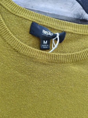 Mustard Green Mossimo Shirt size M