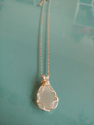 Handmade Sea Glass Necklace