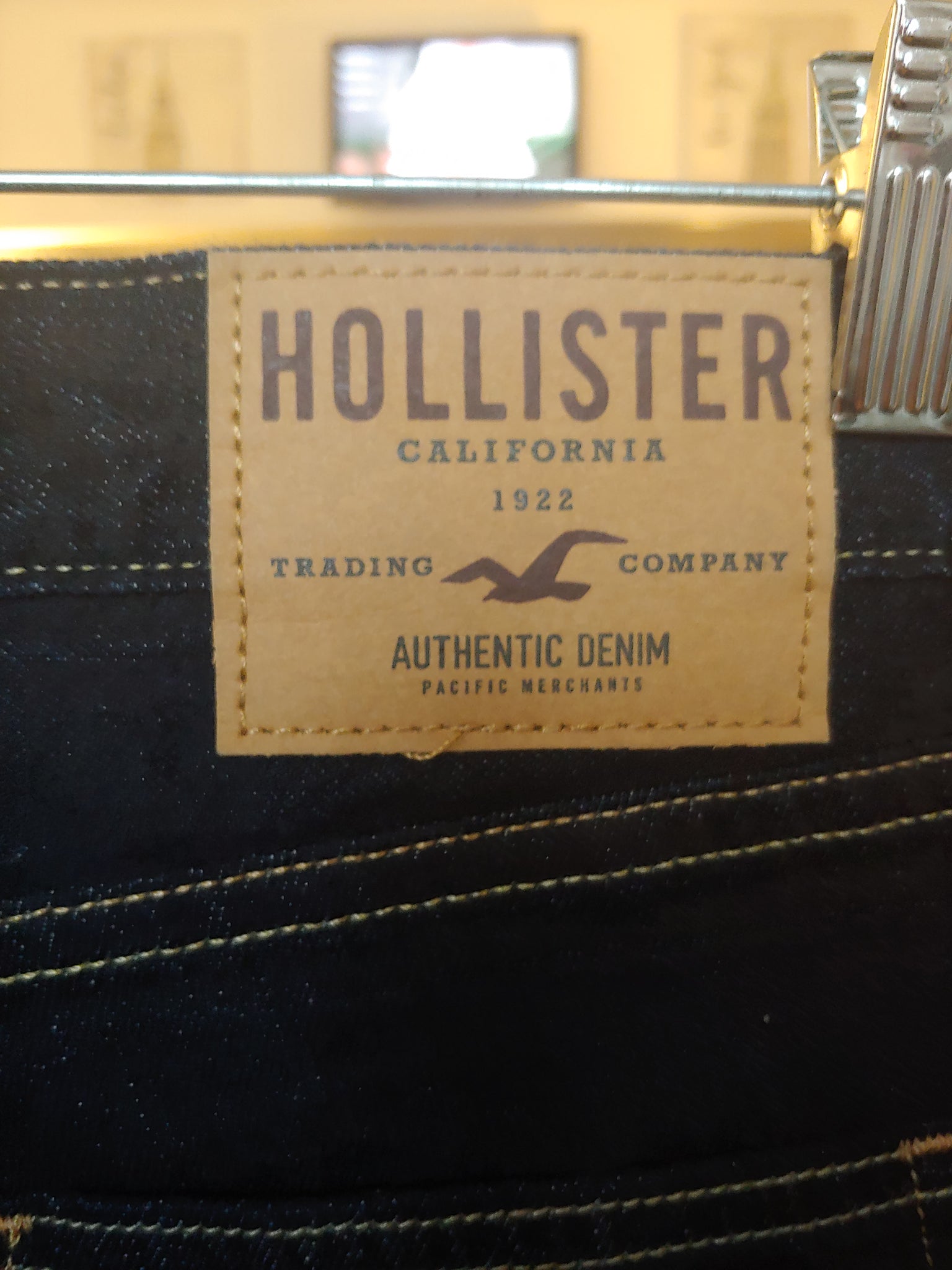 Dark Denim Hollister Jeans