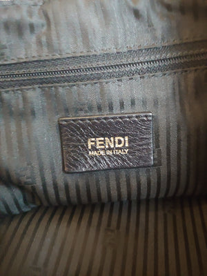 Fendi Leopard Cloth Handbag