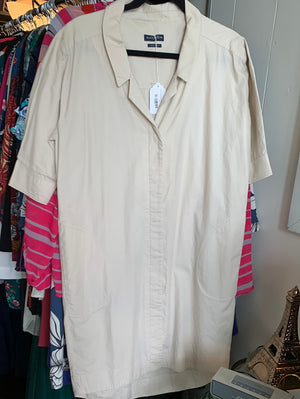 Khaki Colored BALLANTYNE Shirt Dress