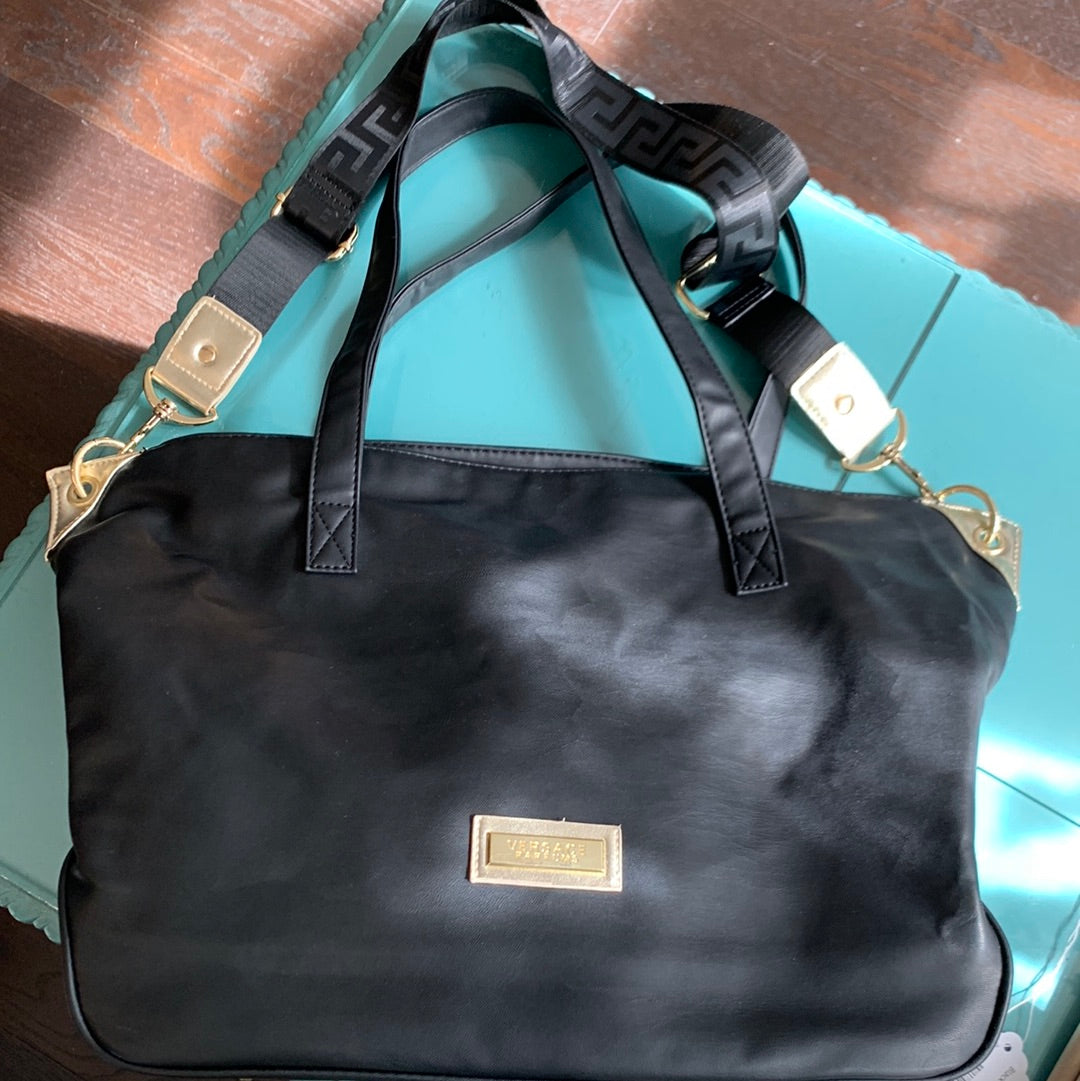 Black Versace Perfume Bag