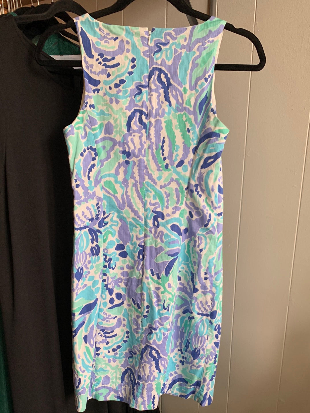 Blue and Teal Lilly Pulitzer Dress, size 00